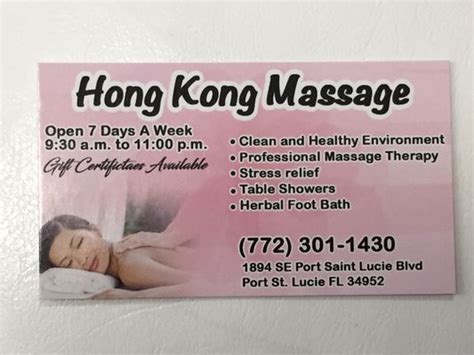 asian massage port st lucie|Hong Kong Massage .